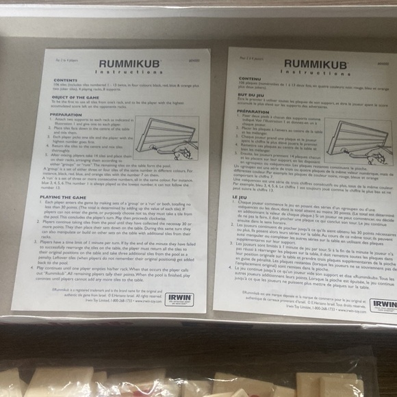 New Vintage Rummikub Game - Picture 5 of 13